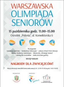 warszawska olimpiada seniorów